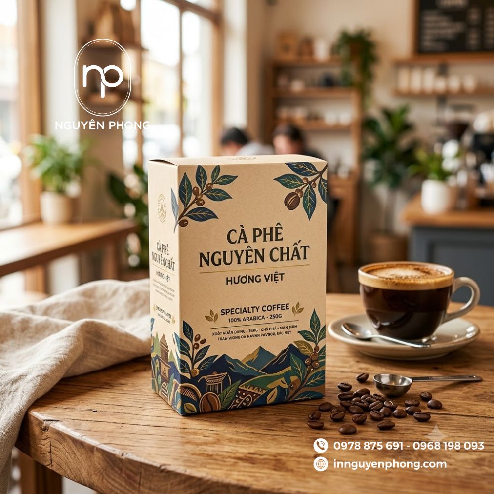 Hôp đựng cà phê với đa dạng kích thước